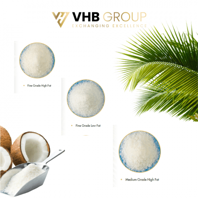 Desiccated coconut